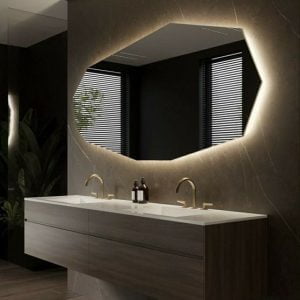 Mẫu gương treo nhà tắm lạ đèn led