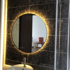 Gương bồn rửa mặt có led và khử mờ hiện đại 15 gương bồn rửa mặt led sang trọng