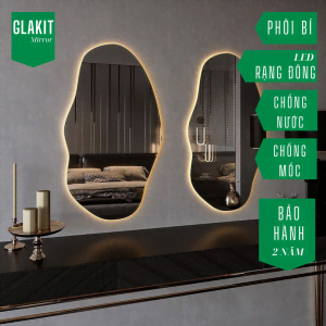Gương Gắn Đèn Led - Các Mẫu Đẹp 17 24