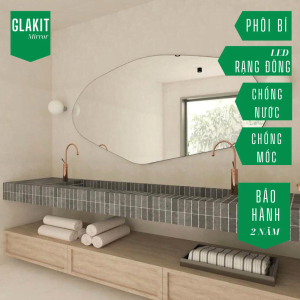 Gương Bàn Trang Điểm - Mẫu Decor Ngang Đẹp 7 Sản xuất Gương trong phòng ngủ mẫu đẹp