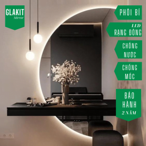 Gương Gắn Đèn Led - Các Mẫu Đẹp 26 33