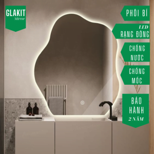 Gương Gắn Đèn Led - Các Mẫu Đẹp 27 34