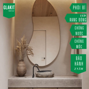 Gương Gắn Đèn Led - Các Mẫu Đẹp 28 35