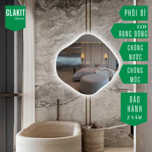 Gương Gắn Đèn Led - Các Mẫu Đẹp 29 Lăp đặ gương gắn đèn led