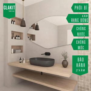 Gương Bàn Trang Điểm - Mẫu Decor Ngang Đẹp 2 Mẫu gương bàn trang điểm decor đẹp