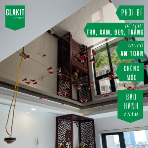 Gương ốp trần 7 Trần nhà ốp gương