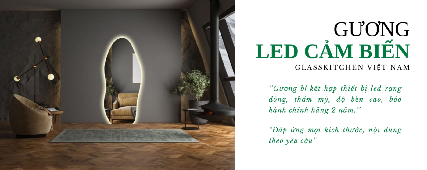 Gương có đèn led