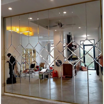 Khung nhôm cho gương quả trám