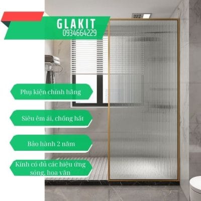Vách kính nhà tắm không cửa 17 kính nhà tắm