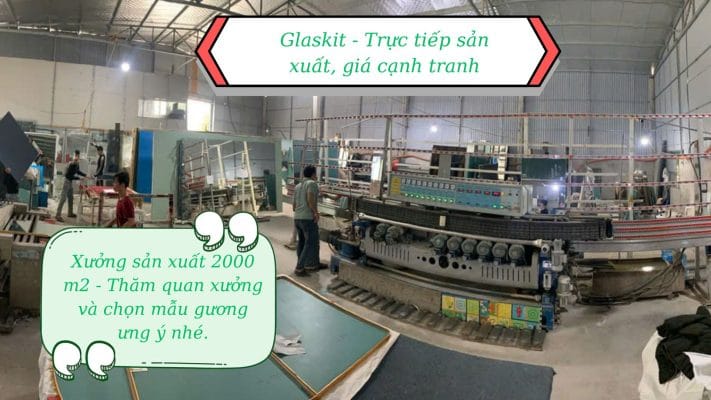 Thi công trần gương chuyên nghiệp - an toàn - giá tốt nhất thị trường 4 Xưởng sản xuất gương trần - công ty TNHH Glasskitchen Việt Nam