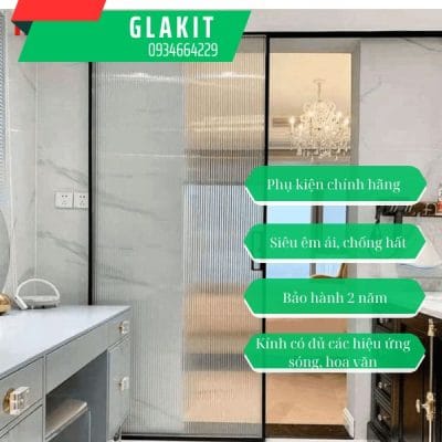 Vách kính mờ phòng tắm 4 Tăng tính riêng tư nhưng vẫn thoáng đãng
