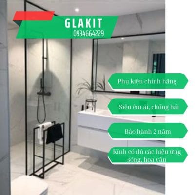 Ưu điểm của sản phẩm vách kính nhà tắm không cửa, dễ lắp đặt phù hợp nhiều không gian, tăng tính thẩm mỹ, thoáng khí